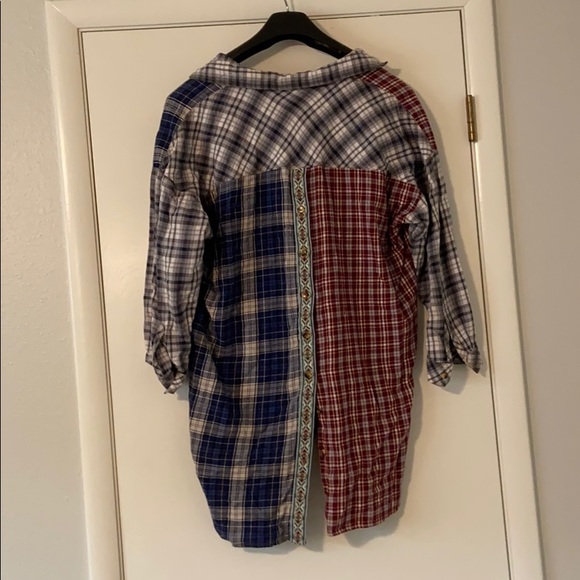 Plaid womens top - Picture 4 of 5
